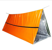 Load image into Gallery viewer, Outdoor Camping Emergency Tent (Orange)