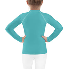 Load image into Gallery viewer, Seafoam Kids Rash Guard