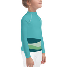 Load image into Gallery viewer, Seafoam Kids Rash Guard