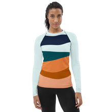Load image into Gallery viewer, Terrain Block Women's Rash Guard
