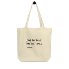 Load image into Gallery viewer, Pythagoras Quote EcoTote Bag