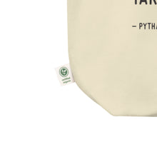 Load image into Gallery viewer, Pythagoras Quote EcoTote Bag