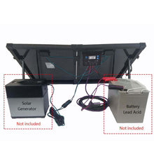 Load image into Gallery viewer, ACOPOWER 100w 12v Portable Solar Panel kit, Foldable 2X 50w Mono Suitcase, proteusX Waterproof 20A Charge Controller