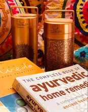 Load image into Gallery viewer, Copper Water Bottle Floral etched Antique finish 27 Fluid Oz