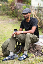 Load image into Gallery viewer, V-Toe Light Grey Wool Casual or Hiking Flip-Flop Tabi Big Toe Chaco Socks