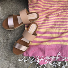 Load image into Gallery viewer, Fethiye Striped Ultra Soft Eco-Friendly - Pink + Orange