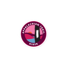 Load image into Gallery viewer, Appalachian Trail Round - Purple Bubble-free stickers