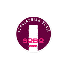 Load image into Gallery viewer, AT SoBo in Pink Bubble-free stickers