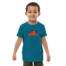 Load image into Gallery viewer, Florida Hiker Sunset Organic cotton kids t-shirt