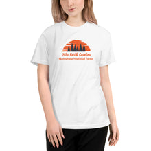 Load image into Gallery viewer, Nantahala NC Hiker Sunset Sustainable Shirt