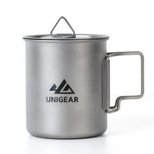 Load image into Gallery viewer, 100% Titanium Camping Cup 450ml