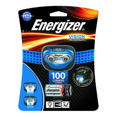 Energizer  100 lumens Blue  LED  Headlight  AAA Battery
