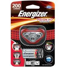 Load image into Gallery viewer, Energizer  180 lumens Red  LED  Headlight  AAA Battery