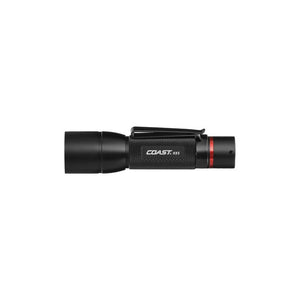 Coast  HX5  130 lumens Black  LED  Flashlight  AA Battery