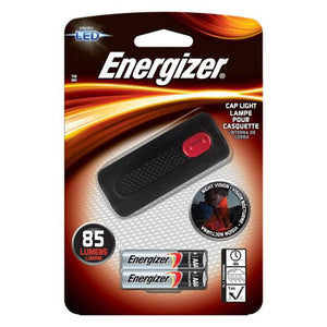 Energizer  85 lumens Black  LED  Cap Light  AAA Battery