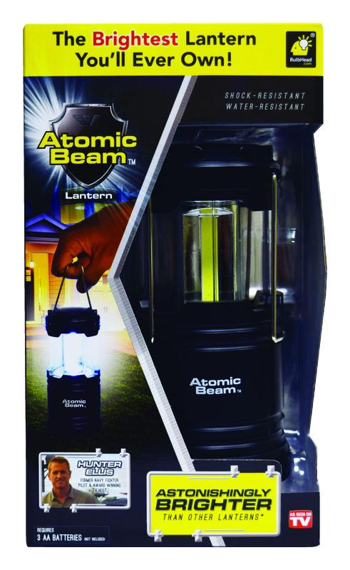 Atomic Beam 350 lumens Black LED Lantern