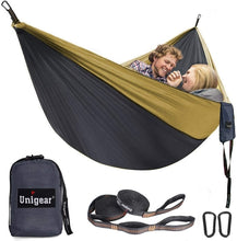Load image into Gallery viewer, Double/Single Portable Hammock Set