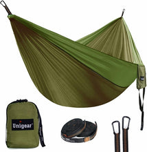 Load image into Gallery viewer, Double/Single Portable Hammock Set