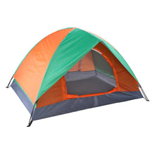 Load image into Gallery viewer, Outdoor 2-Person Double Door Camping Dome Tent
