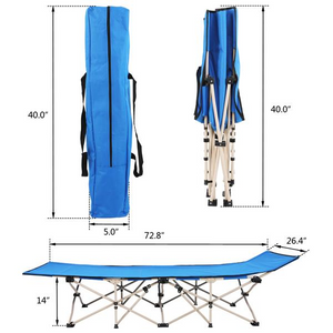 Sleeping Fishing Cots Outdoor Foldable Camping Bed