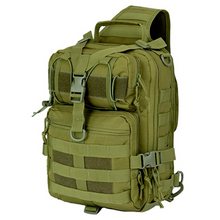 Load image into Gallery viewer, Camping Backpack, Medium Shoulder Sling Range Bag