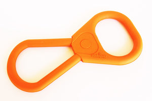 SP Pop Top Rubber Tug Toy for Interactive Play - Orange Squeeze