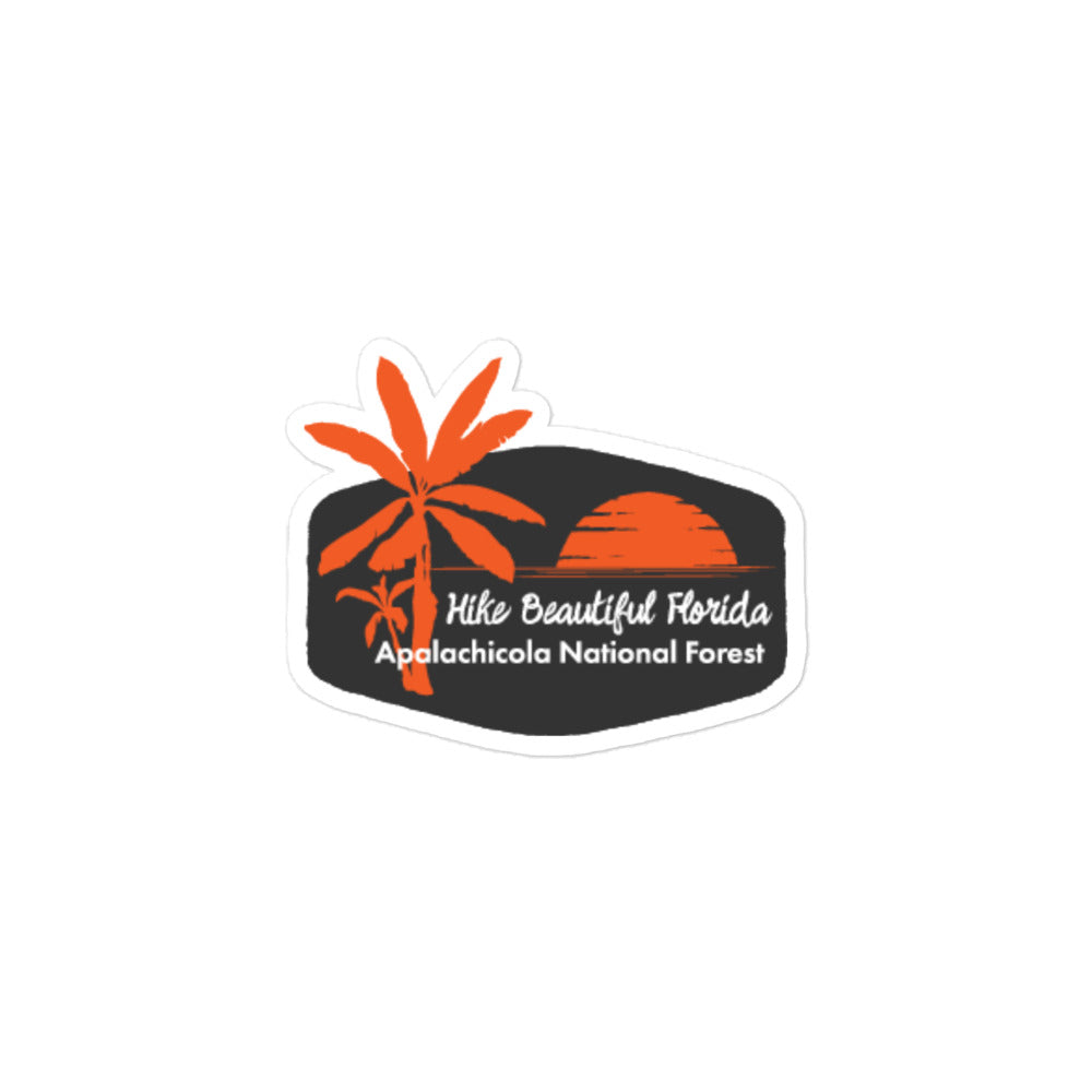 Apalachicola National Forest in Beautiful Florida Bubble-free sticker