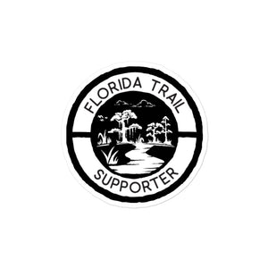 Florida Trail Supporter Bubble-free sticker