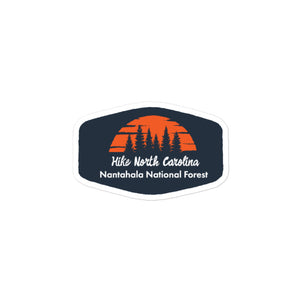 Nantahala National Forest - North Carolina Bubble-free stickers