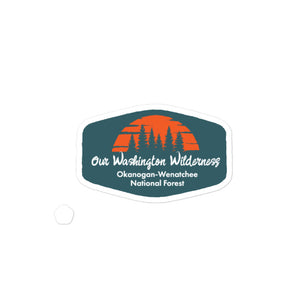 Okanogan-Wenatchee National Forest - Washington Bubble-free stickers
