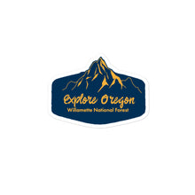 Load image into Gallery viewer, Willamette National Forest - Oregon Bubble-free stickers