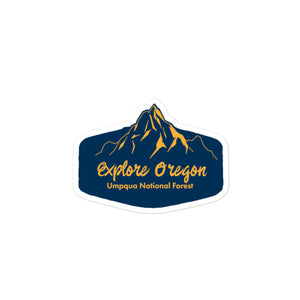 Umpqua National Forest - Oregon Bubble-free stickers