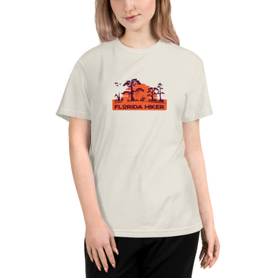 Florida Hiker Sunset Sustainable T-Shirt
